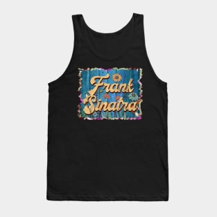 Retro Frank Name Flowers Limited Edition Proud Classic Styles Tank Top